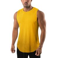 Camiseta sin mangas de malla para hombre, chaleco de Fitness, culturismo, entrenamiento, gimnasio, moda de verano - details 4