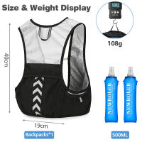 Mochila De Correr Al Aire Libre 5L Ultraligera Para Hombres Y Mujeres Bolsa De Hidratación Para Maratón Y Ciclismo - details 5