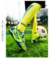 Botas de fútbol profesionales TF/FG para niños, zapatos de fútbol rápidos antideslizantes para interiores, botines de fútbol ultraligeros para niños - details 34