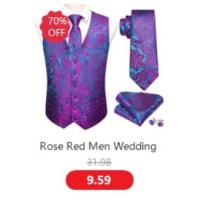 Chaleco S-5xl de 20 colores para hombre, chaleco ajustado de seda lisa, rosa, azul, negro, rojo, morado, blanco y caqui, chaqueta sin mangas Barry Wang - details 29