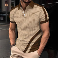 Polo de verano camisa de polo deportiva de moda para hombre con botones - details 2