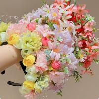 Tocado de flores con cabeza de Quanzhou, guirnalda de flores de estilo étnico, accesorios para el cabello, accesorios de fotografía - details 12