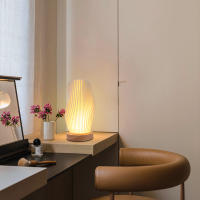 Decoración nórdica atmósfera creativa luz de noche moderna simple protección ocular lámpara sala de estar dormitorio escritorio mesita de noche lámpara - details 3
