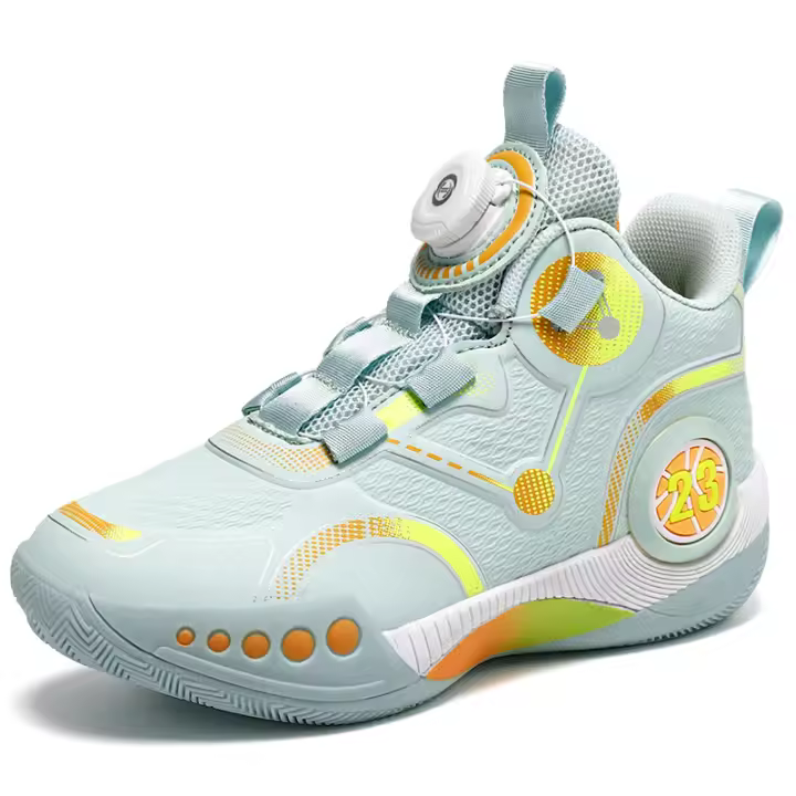 Zapatos cómodos antideslizantes de baloncesto para niños, ligeros, resistentes al desgaste, juveniles y a la moda. - 1