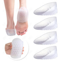 EiD-plantillas de Gel de silicona suave para el talón, soporte para el dolor de pies, masajeador de pies, cuidado, plantilla de medio talón, aumento de altura - details 13