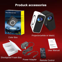 Mini Proyector Portátil WiFi, 1080 P, soporte de Conexión con Móviles, tabletas, iOS y Android, Ideal para Cine en Casa - details 9