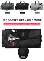 Bolso plegable multifuncional de la ropa de la cubierta del sistema del logotipo del equipaje del viaje de negocios de los hombres impermeables multifuncionales - details 7