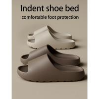 1 par de zapatillas de coco con sensación de pisar mierda, sandalias de suela gruesa, novedad de verano, sandalias antideslizantes - details 6