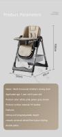Silla de comedor plegable multifuncional para bebé, sillón reclinable para comer, conveniente, elevado - details 17