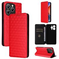 Para Oukitel P1 funda de cuero PU tipo billetera con tapa para Oukitel P1 Retro Litchi patrón cubierta Conque Fundas accesorios de teléfono - details 8
