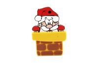Regalo de Navidad Unidad Flash USB 64GB Santa Claus Pen Drive 32GB Calcetines de Navidad Memory Stick Regalos creativos para niños Pendrive - details 4