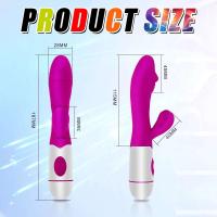 Consolador realista, vibrador de conejo, masajeador de estimulación del clítoris recargable, potente vibrador, masturbador vaginal, Juguetes sexuales para mujeres - details 3