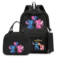 Conjuntos de Mochilas Escolares LILO y Stitch Bolsas de Almuerzo para Niños y Niñas - details 3