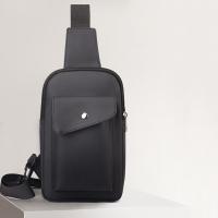 Bolso de pecho Simple de gran capacidad para hombre, riñonera informal impermeable para hombre, bolso multifuncional para teléfono móvil de estilo coreano para niños - details 33
