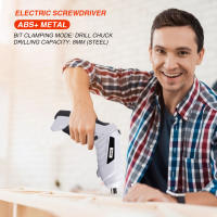 Destornillador eléctrico inalámbrico recargable, herramienta eléctrica de carpintería, instalación de tornillos - details 5