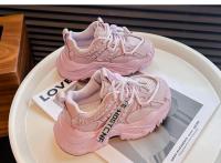 Zapatillas deportivas de malla para niño y niña, zapatos versátiles a la moda, antideslizantes, Color liso, 2024 - details 11
