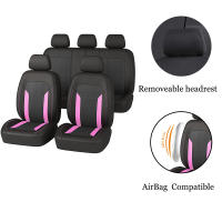 Cubierta de Asiento de Malla Universal Juego de Accesorios de Coche para Interiores Compatible con Airbag y Cierre de Cremallera para la Mayoría de los Coches SUV Track Van Unisex - details 6