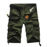 Pantalones cortos de algodón informales de camuflaje para hombre, ropa de marca, cómodos, sin cinturón, verano - details 5