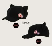 Gorro 2025 de lana polar con orejas de gato, estilo béisbol kawaii para animación y disfraces. - details 18