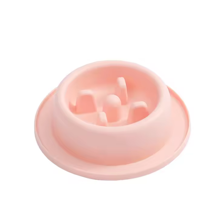 Bol para Comida Lenta para Mascotas Engrosado Antideslizante en Varios Colores Ayuda para la Salud - 1