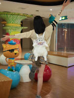 Muñeca muñeca de tela de felpa juguete cumpleañera explosión de la misma mochila de gato ragdoll simulada bolsa de gato gordito - details 22
