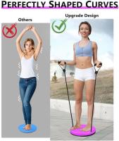Disco giratorio de equilibrio adelgazante de cintura, herramienta para ejercicio aeróbico multifuncional para pérdida de peso, tabla giratoria para ejercicio con masaje - details 3
