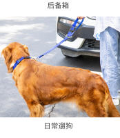 Productos para mascotas Correa de seguridad para coche Anillo cuerda para perro Cuerda para gato Reposacabezas para coche correa retráctil - details 11