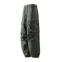 CHAIFENKO Pantalones Cargo para Hombres Estilo Retro Multiple Bolsillos - details 1