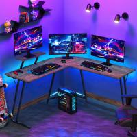 Mesa de Juego en Forma de L 130x130cm Soporte para Monitor Soporte para Auriculares - details 19