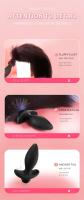 Leten Fox Tail Anal mujeres Butt Plug próstata consolador masajeador juego para adultos Buttplug erótico vibrador juguetes sexuales para mujeres - details 8