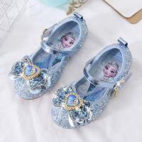 Zapatos de princesa a la moda, nuevos zapatos individuales para niñas de primavera, zapatos de cristal de suela blanda para niñas pequeñas, zapatos de bebé con lentejuelas - details 3