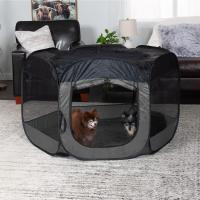 Furhaven Pop Up Playpen Pet Tent Playground - Gris, extra grande - details 2