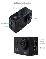 Cámara de Acción subacuática, videocámara HD 4K/30fps, resistente al agua hasta 30M, WiFi, 2,0 pulgadas, 170D, grabadora de vídeo para casco - details 6