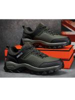 Zapatillas de deporte para hombre, zapatos de senderismo, botas de montaña al aire libre, fondo grueso, zapatos de Trekking con cordones, moda - details 14