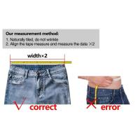 Jeans Acampados de Moda para Hombres Pantalones Casuales de Cintura Media Ropa de Correr Y2K - details 1
