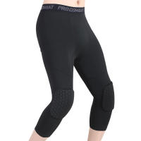 Pantalones de Compresión para Correr Leggings de Gimnasio con Almohadilla de Rodilla - details 1