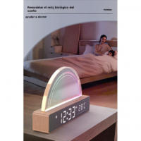 Reloj Despertador Inteligente de Color Dazzle Luz Ambiental en Stock Despertador de Iluminación y Decoración - details 5