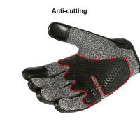 Guantes de Motocicleta de Cuero de Nivel 5 Ultrafibra de Silicona Carbono Transpirable Pantalla Táctil Antideslizante Tallas M, L, XL Cuidado de Manos - details 4