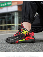 Nuevos zapatos ligeros de baloncesto para niños, zapatos deportivos con hebilla giratoria para niños, zapatillas deportivas transpirables para correr, zapatos de tenis para niños al aire libre - details 20