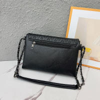 Bolso Cruzado De Cuero PU Negro Vintage Con Hebilla Y Estilo De Calavera Para Mujer Bolso De Hombro Moda Diseñador Bolsos - details 5