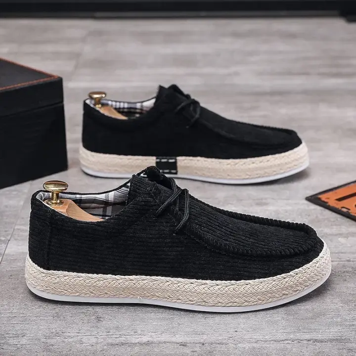 Zapatos Casuales para Hombre Mocasines de Lona Cómodos Zapatillas Deportivas Versátiles - 1