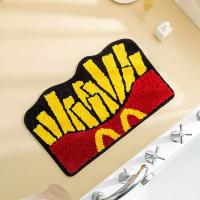 Alfombra De Baño Suave Y Fluffy Con Diseño De Comida De Dibujos Animados Antideslizante Para Hogar Dormitorio Jardín Decoración De Piso - details 7
