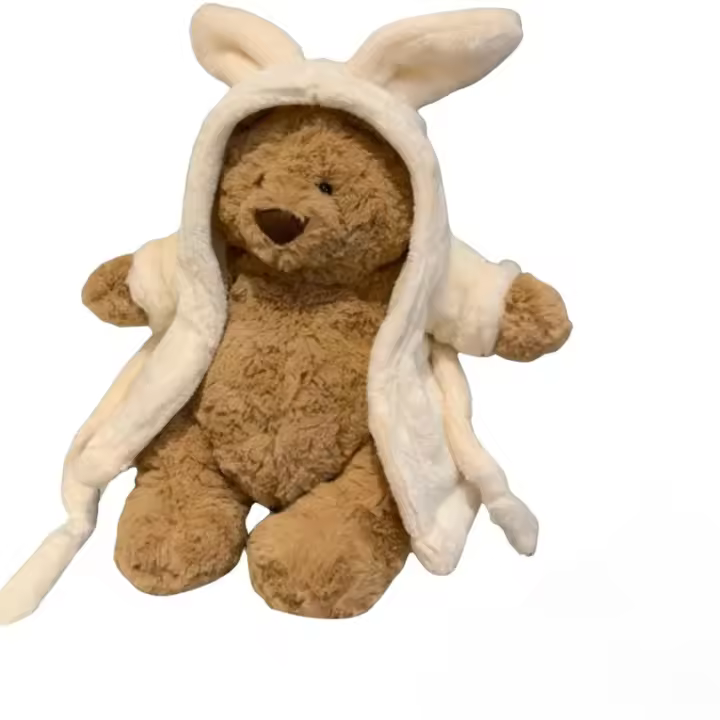 Lindo perezoso de peluche Animal Albornoz oso Barcelona oso de peluche súper lindo alta belleza juguete de peluche almohada muñeca juguete para regalo - 1
