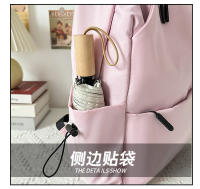 Mochila de color sólido Nueva mochila escolar al por mayor para estudiantes Mochila de ciclismo impermeable, portátil, deportiva y de gran capacidad para exteriores - details 5