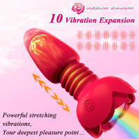 Marca Kaelynn Enchufe Anal LED Activado por Voz Control Remoto Aplicación Vibrador Anal Águila - details 2