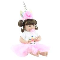 Muñeca de bebé Reborn de cuerpo completo de silicona para niña, Mini bebé de Vinilo Suave, juguete para bañarse, regalo de cumpleaños para niños, 40cm - details 2