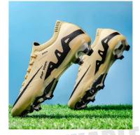 Putian-zapatos de fútbol juvenil con Copa Europea, zapatillas de fútbol de caña baja, sin costuras, con tejido volador, característica de entrenamiento con uñas rotas, 2025 - details 29