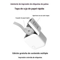 Impresora de Etiquetas Térmicas Bluetooth Portátil Pequeña, Ligera, Comodable para Imprimir Sin Tinta en Qualquier Lugar y Tiempo - details 7