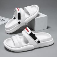 Zapatillas hombre verano 2024 nuevo uso exterior niños pisando mierda sensación deportes conducción sandalias de playa de suela blanda de doble propósito - details 23