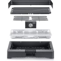 Mesa con Parrilla de Acero Inoxidable Mini Barbacoa Sin Riesgos de Quemaduras - details 22